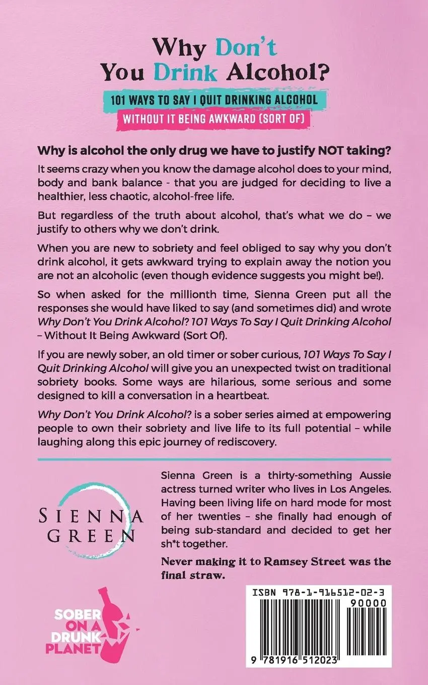 Rückseite: 9781916512023 | Why Don't You Drink Alcohol? | Sienna Green | Taschenbuch | Englisch