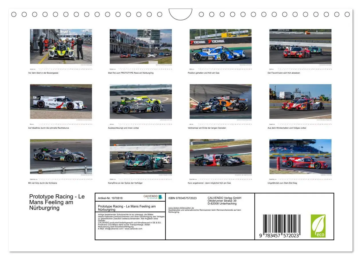 Bild: 9783457572023 | Prototype Racing - Le Mans Feeling am Nürburgring (Wandkalender...