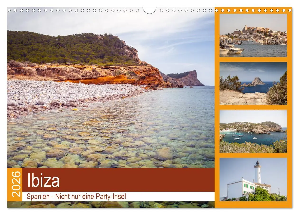 Cover: 9783457882023 | Ibiza - Spanien (Wandkalender 2026 DIN A3 quer), CALVENDO...