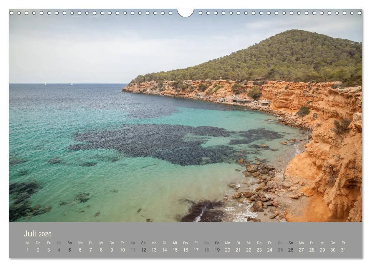 Bild: 9783457882023 | Ibiza - Spanien (Wandkalender 2026 DIN A3 quer), CALVENDO...