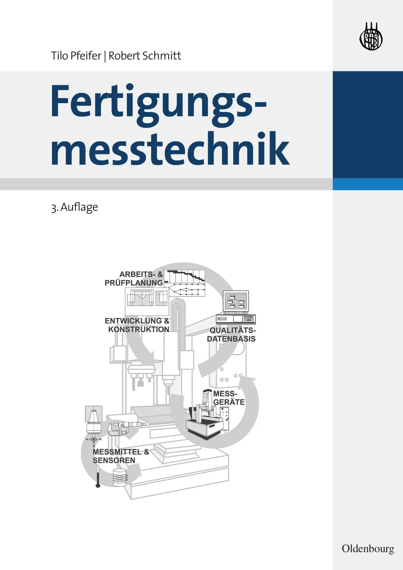 Cover: 9783486592023 | Fertigungsmesstechnik | Tilo Pfeifer (u. a.) | Taschenbuch | XII