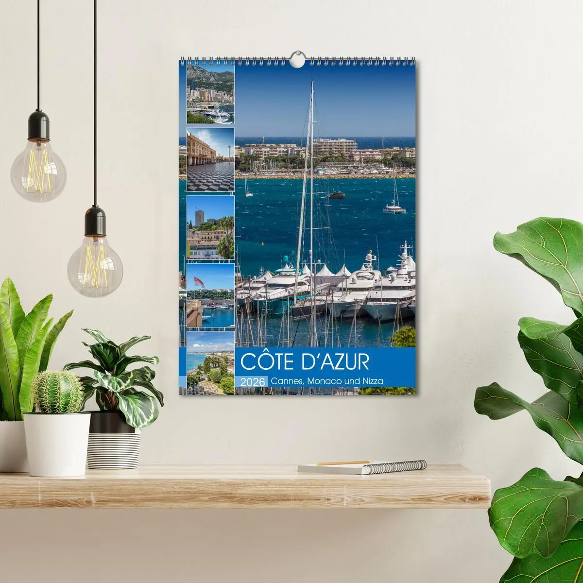 Bild: 9783516422023 | CÔTE D'AZUR Cannes, Monaco und Nizza (Wandkalender 2026 DIN A3...