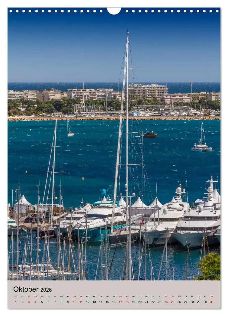 Bild: 9783516422023 | CÔTE D'AZUR Cannes, Monaco und Nizza (Wandkalender 2026 DIN A3...