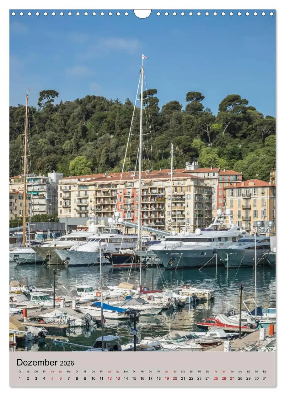 Bild: 9783516422023 | CÔTE D'AZUR Cannes, Monaco und Nizza (Wandkalender 2026 DIN A3...