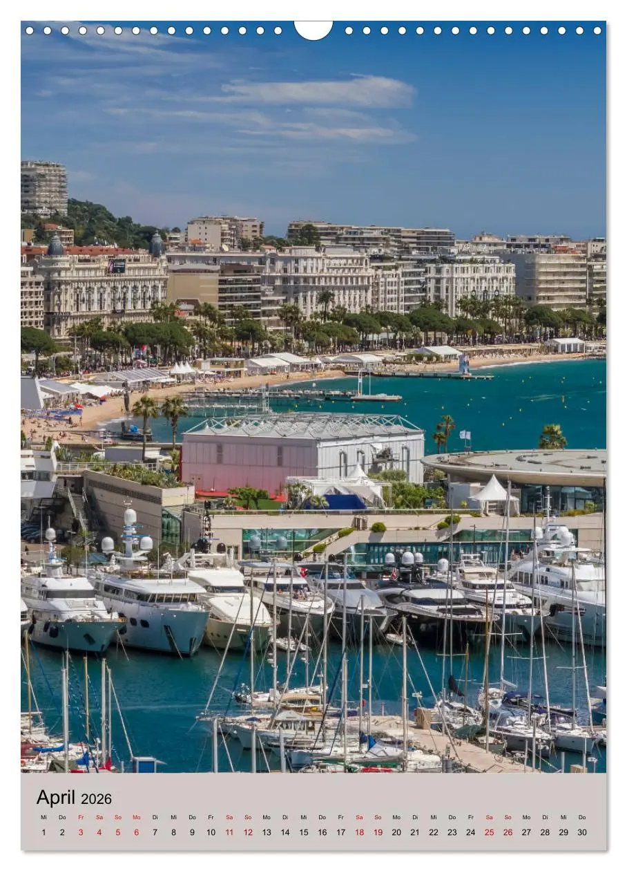 Bild: 9783516422023 | CÔTE D'AZUR Cannes, Monaco und Nizza (Wandkalender 2026 DIN A3...