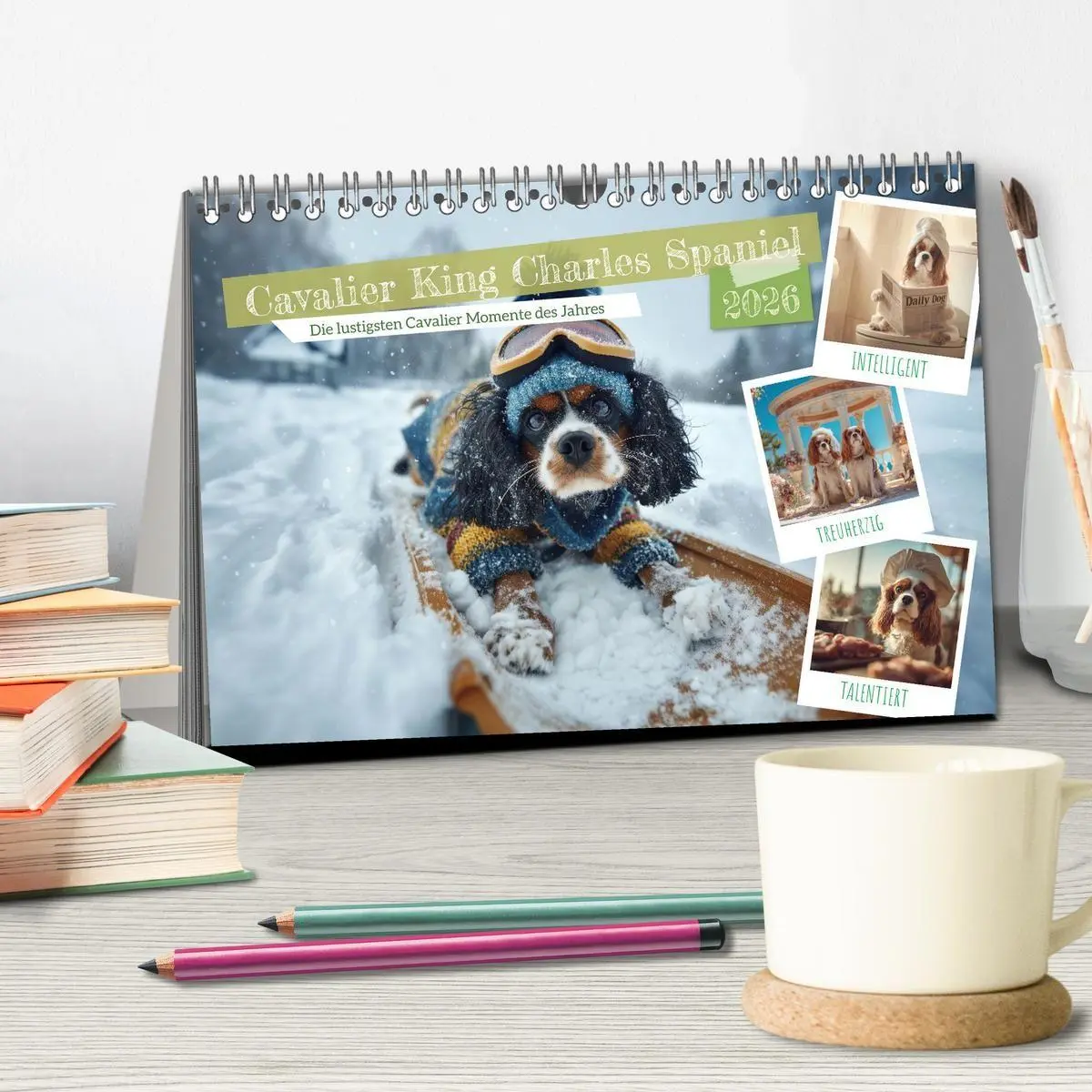 Bild: 9783516732023 | Cavalier King Charles Spaniel. Die lustigsten Cavalier Momente des...
