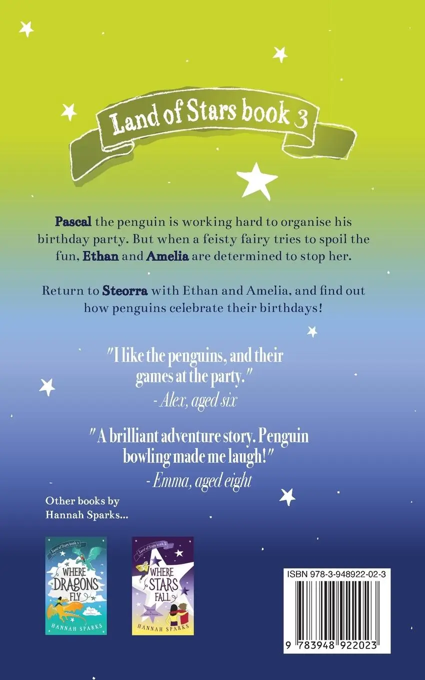 Rückseite: 9783948922023 | Where Penguins Party | Hannah Sparks | Taschenbuch | Englisch | 2020