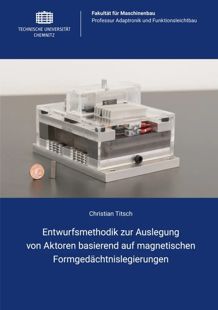 Cover: 9783961002023 | Entwurfsmethodik zur Auslegung von Aktoren basierend auf...