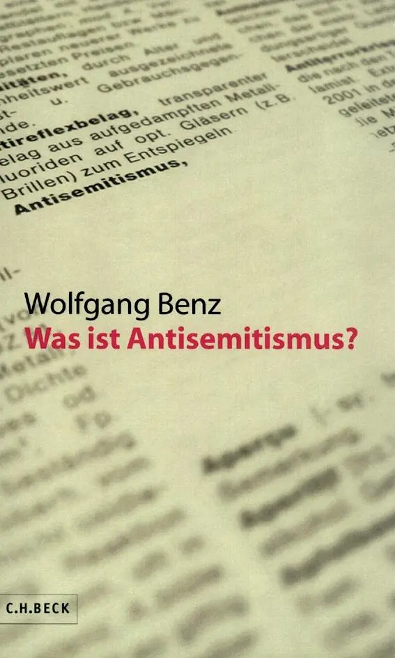 Cover: 9783406522123 | Was ist Antisemitismus? | Wolfgang Benz | Buch | 272 S. | Deutsch