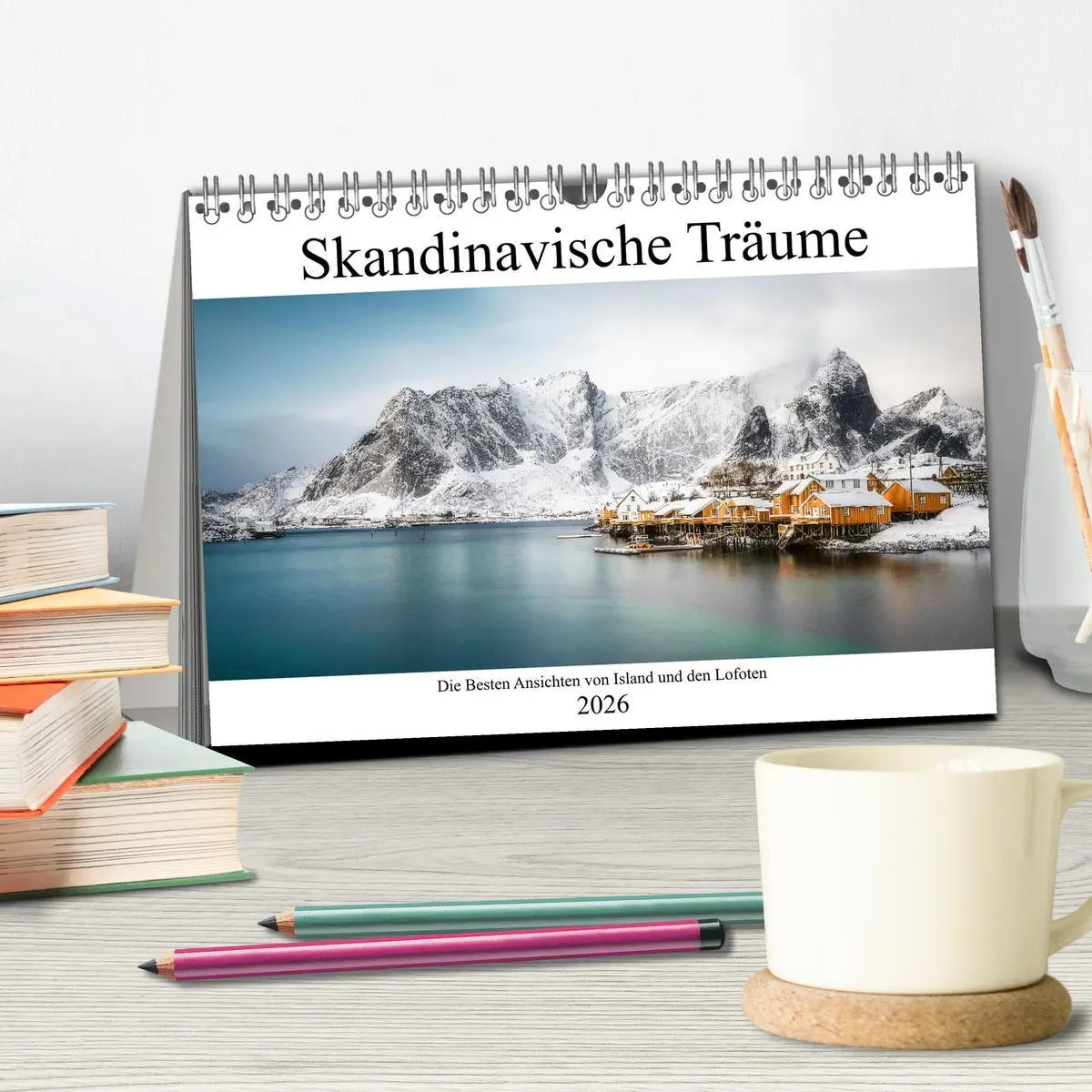 Bild: 9783457632123 | Skandinavischer Traum (Tischkalender 2026 DIN A5 quer), CALVENDO...