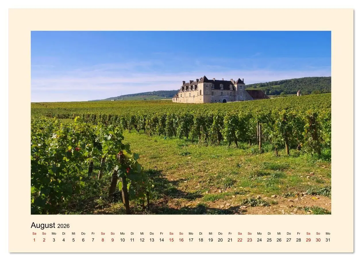 Bild: 9783457872123 | Burgund - Das grüne Herz Frankreichs (Wandkalender 2026 DIN A2...