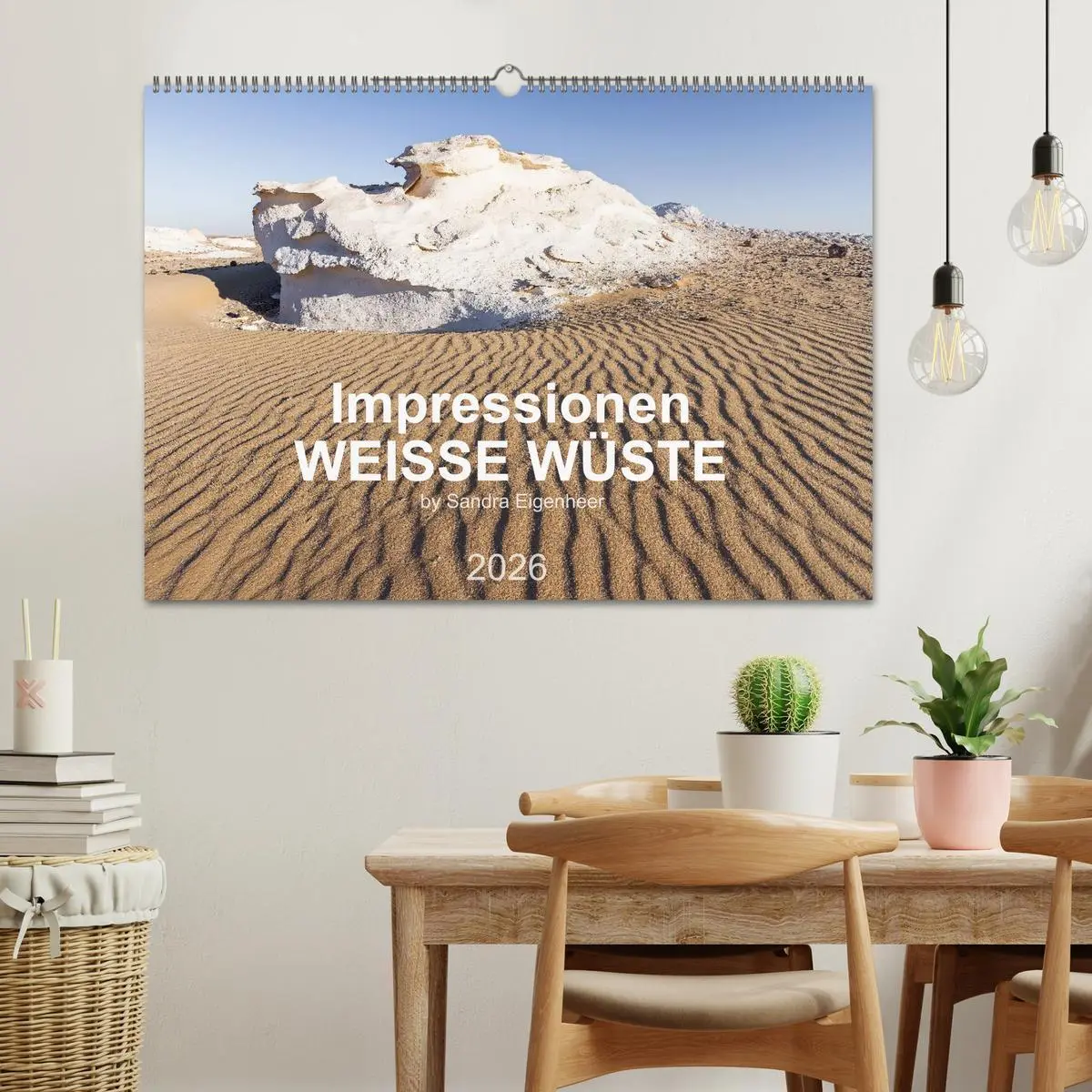 Bild: 9783516032123 | Impressionen - Weiße Wüste (Wandkalender 2026 DIN A2 quer),...