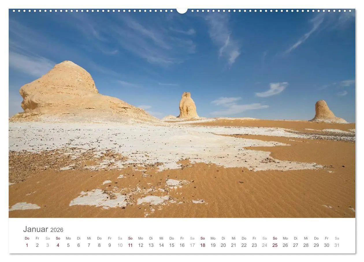 Bild: 9783516032123 | Impressionen - Weiße Wüste (Wandkalender 2026 DIN A2 quer),...
