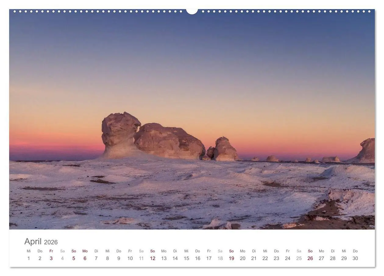 Bild: 9783516032123 | Impressionen - Weiße Wüste (Wandkalender 2026 DIN A2 quer),...