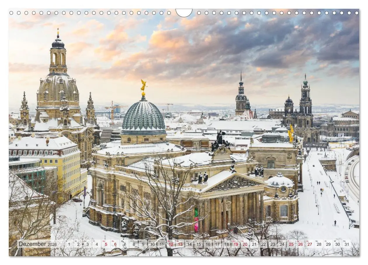 Bild: 9783516412123 | Dresden - zeitlose Schönheit (Wandkalender 2026 DIN A3 quer),...
