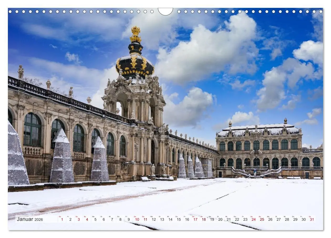 Bild: 9783516412123 | Dresden - zeitlose Schönheit (Wandkalender 2026 DIN A3 quer),...