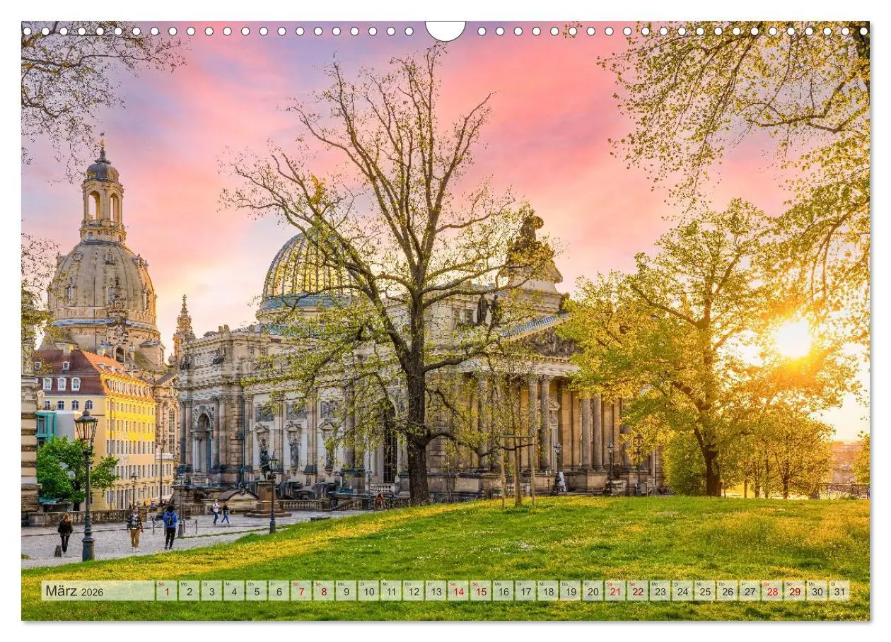 Bild: 9783516412123 | Dresden - zeitlose Schönheit (Wandkalender 2026 DIN A3 quer),...