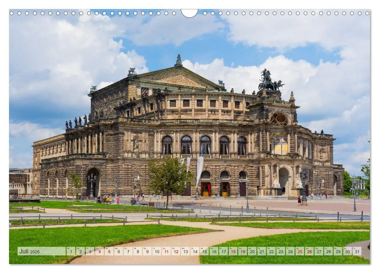 Bild: 9783516412123 | Dresden - zeitlose Schönheit (Wandkalender 2026 DIN A3 quer),...