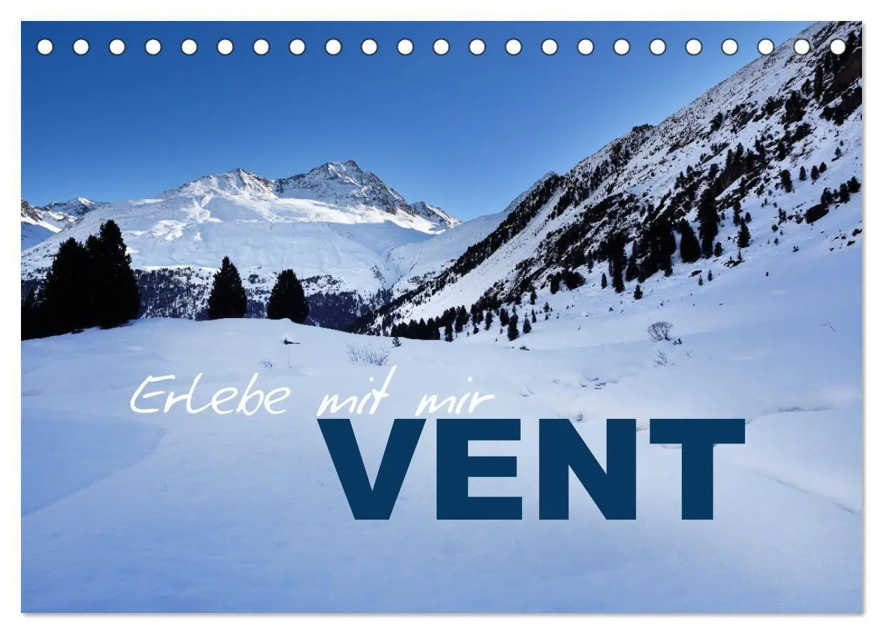 Cover: 9783569432123 | Erlebe mit mir Vent (Tischkalender 2027 DIN A5 quer), CALVENDO...