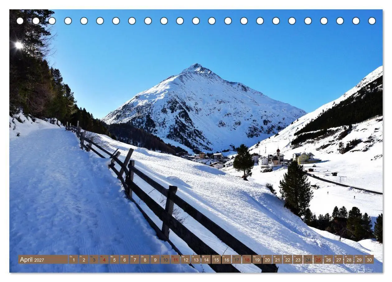Bild: 9783569432123 | Erlebe mit mir Vent (Tischkalender 2027 DIN A5 quer), CALVENDO...