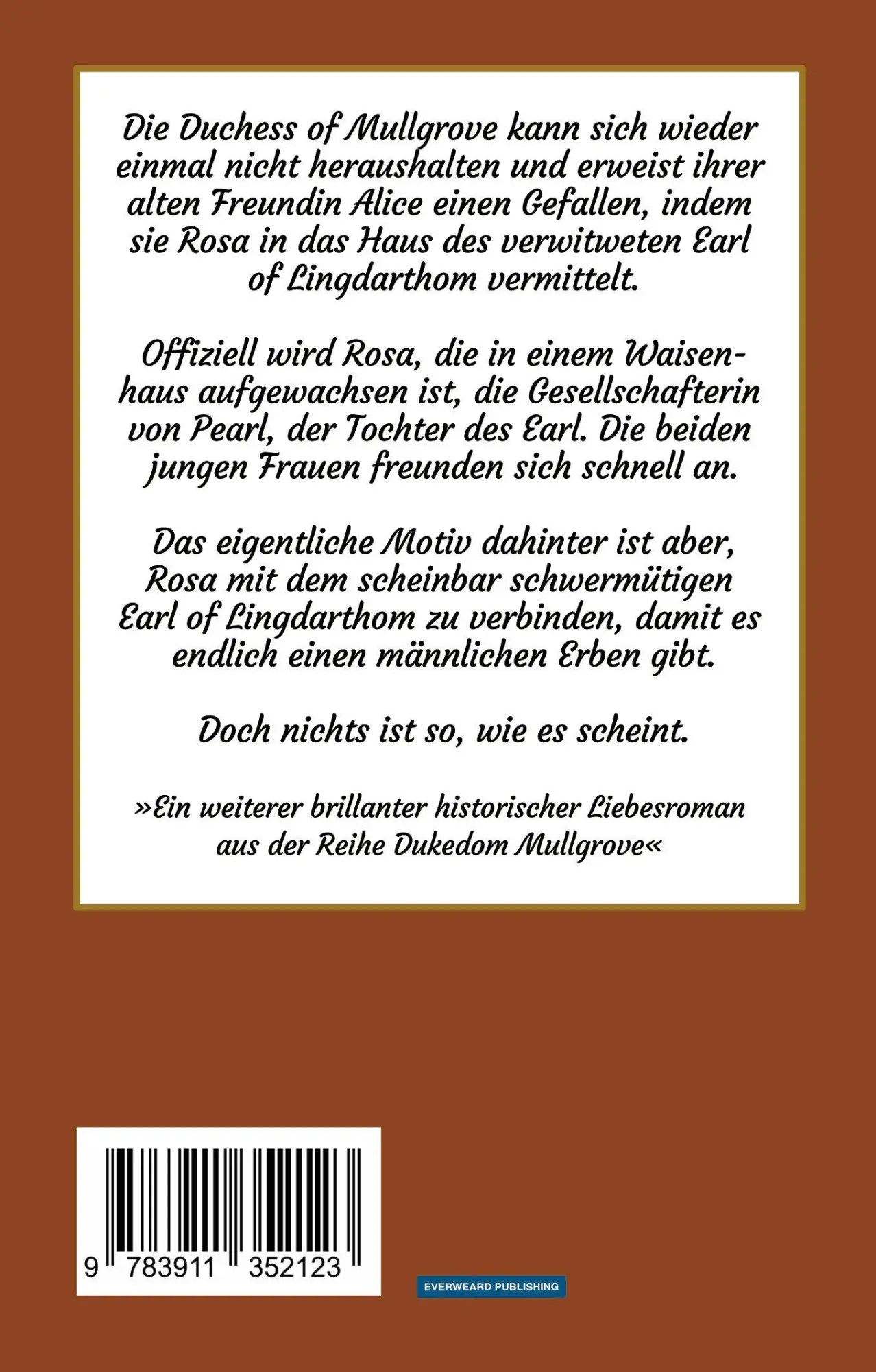Rückseite: 9783911352123 | Dukedom Mullgrove - Der Siegelring | Mercedes Casemer | Taschenbuch