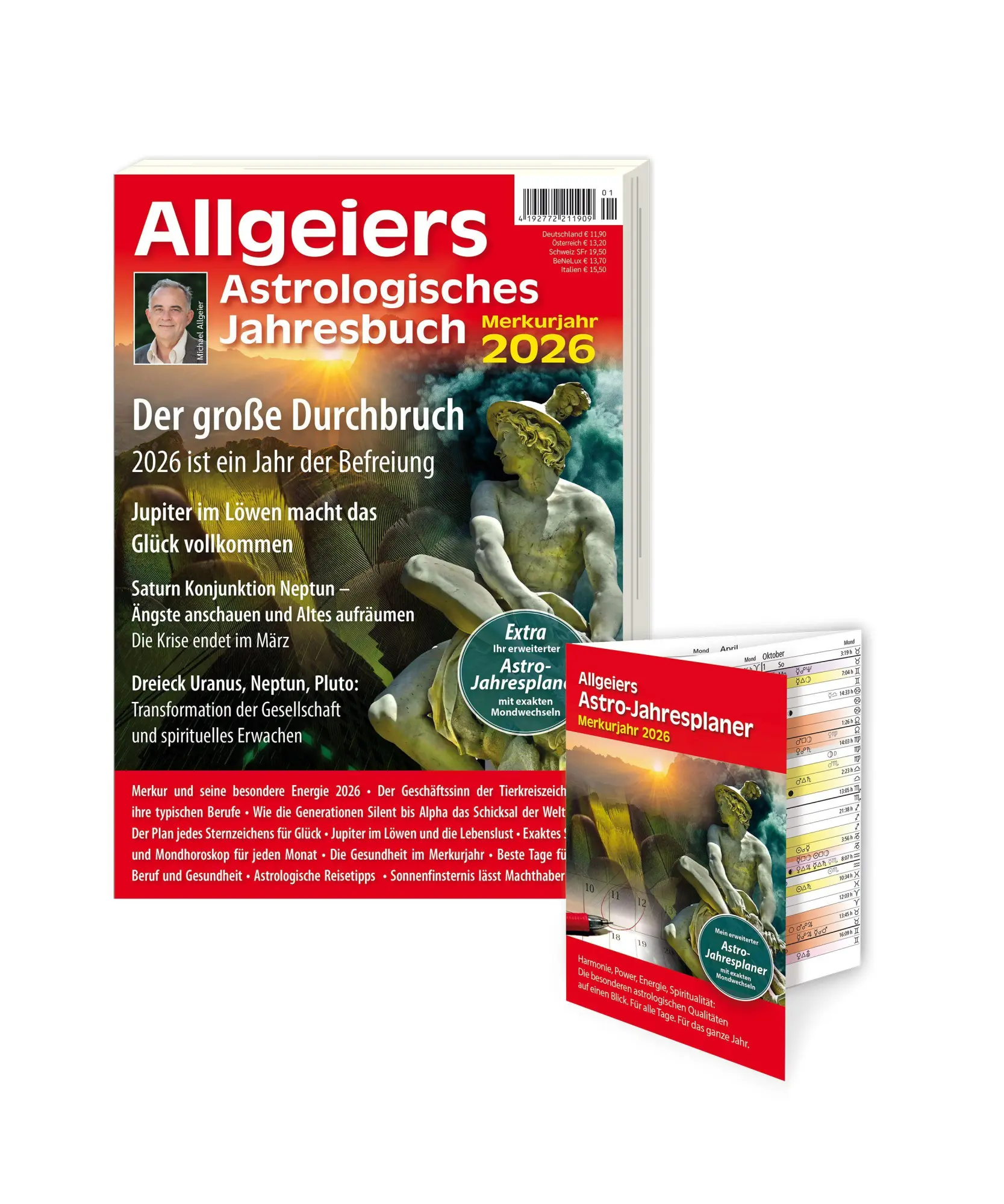 Cover: 9783944882123 | Allgeiers Astrologisches Jahresbuch 2026 | Michael Allgeier | Buch