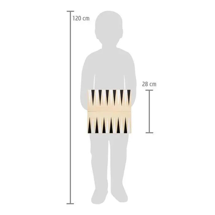 Bild: 4020972122223 | Schach und Backgammon "Gold Edition" | small foot | 12222 | Deutsch