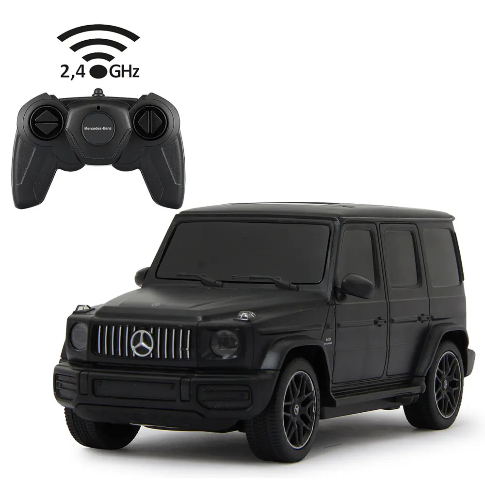 Cover: 4042774452223 | Jamara Mercedes-Benz AMG G63 1:24 matt schwarz 27MHz | In Karton