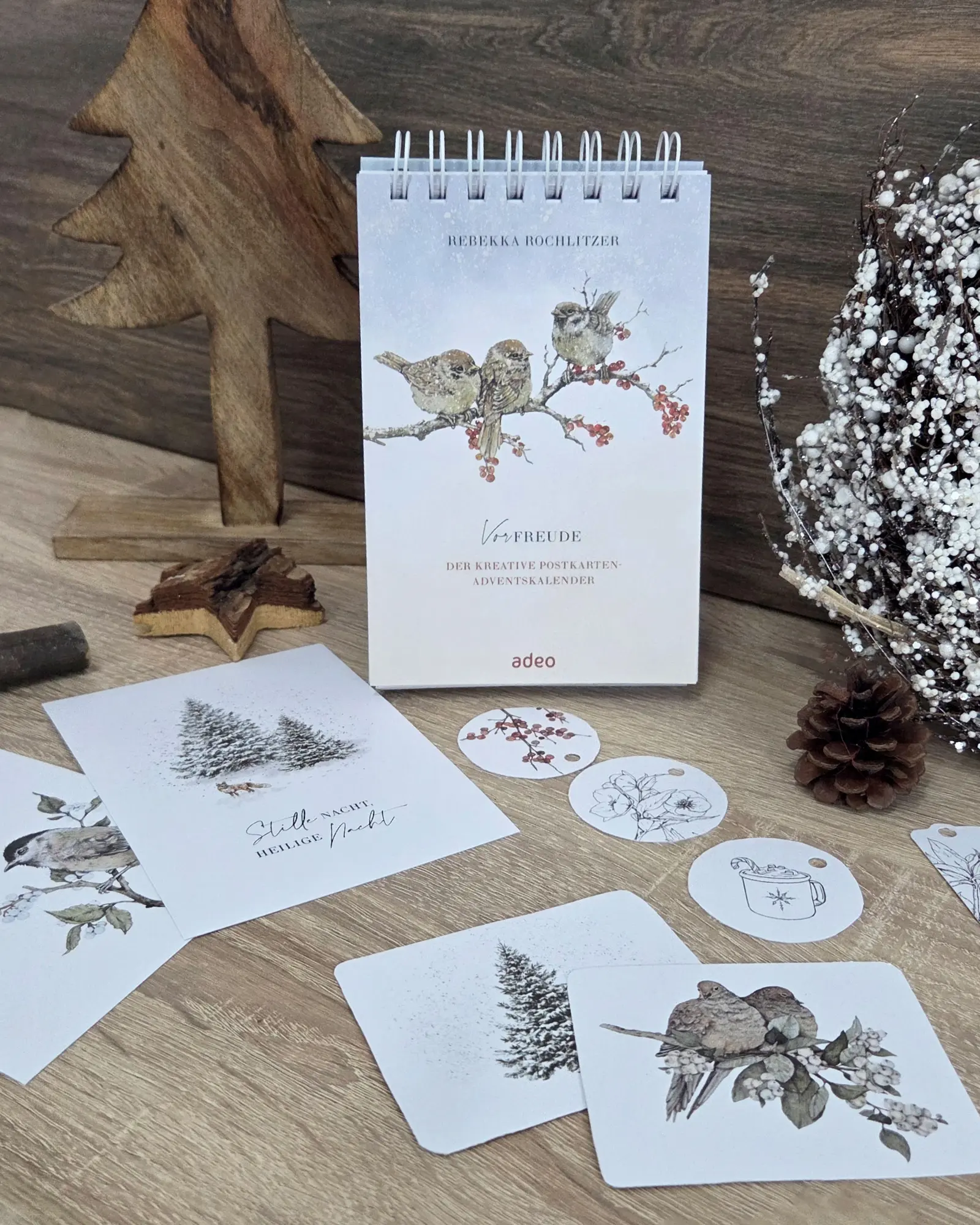 Bild: 4250454742223 | VorFreude - Adventskalender | Der kreative Postkarten-Adventskalender