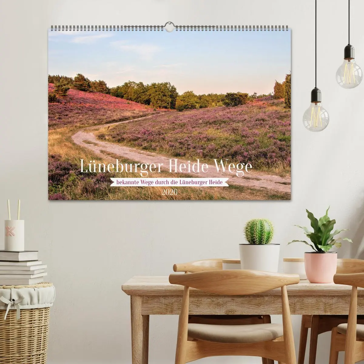 Bild: 9783457622223 | Lüneburger Heide Wege (Wandkalender 2026 DIN A2 quer), CALVENDO...