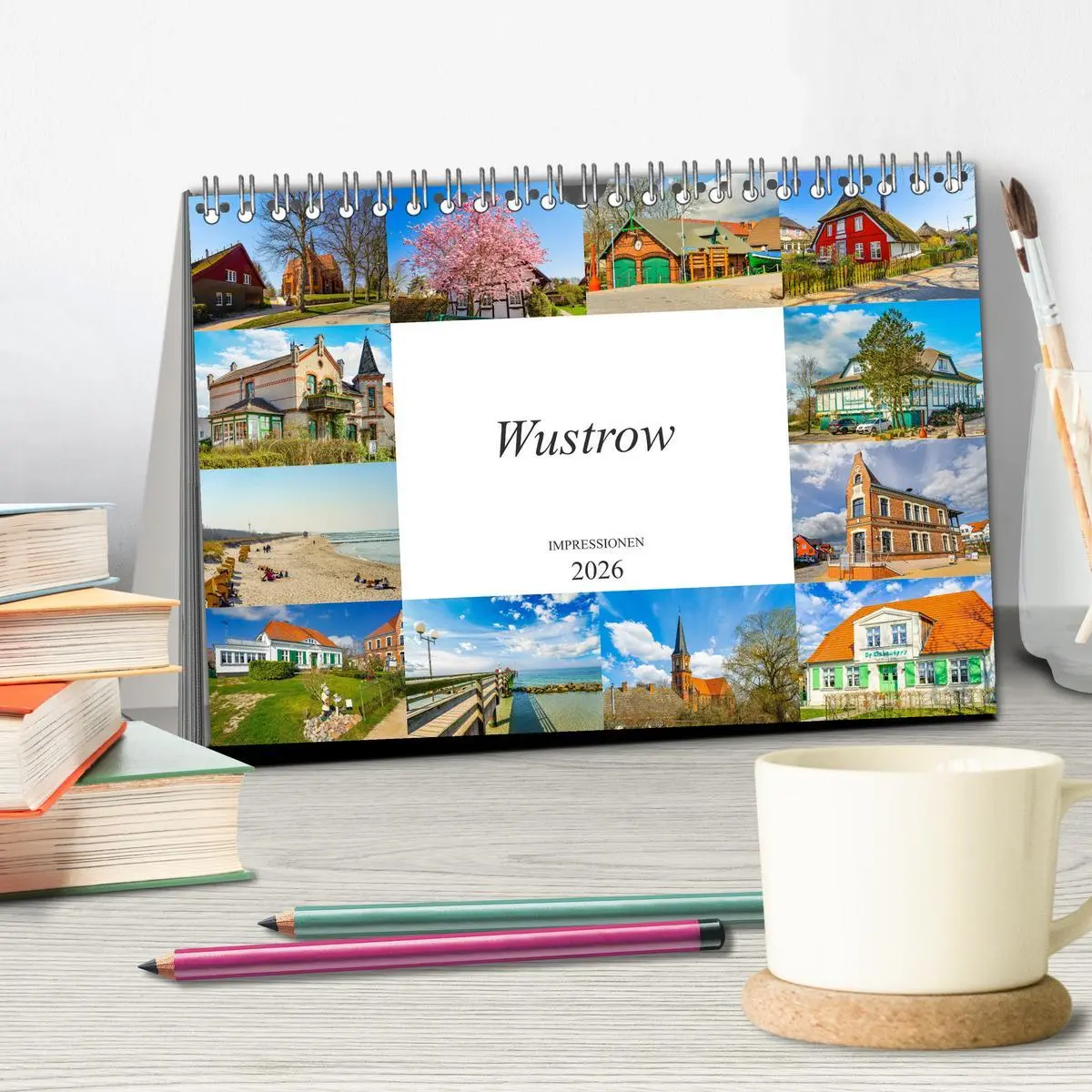 Bild: 9783457792223 | Wustrow Impressionen (Tischkalender 2026 DIN A5 quer), CALVENDO...