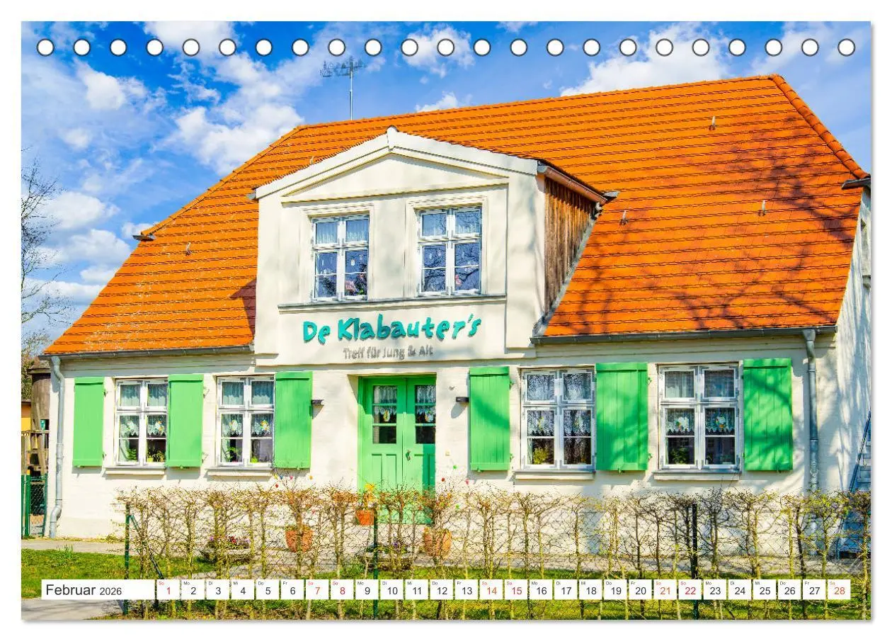 Bild: 9783457792223 | Wustrow Impressionen (Tischkalender 2026 DIN A5 quer), CALVENDO...