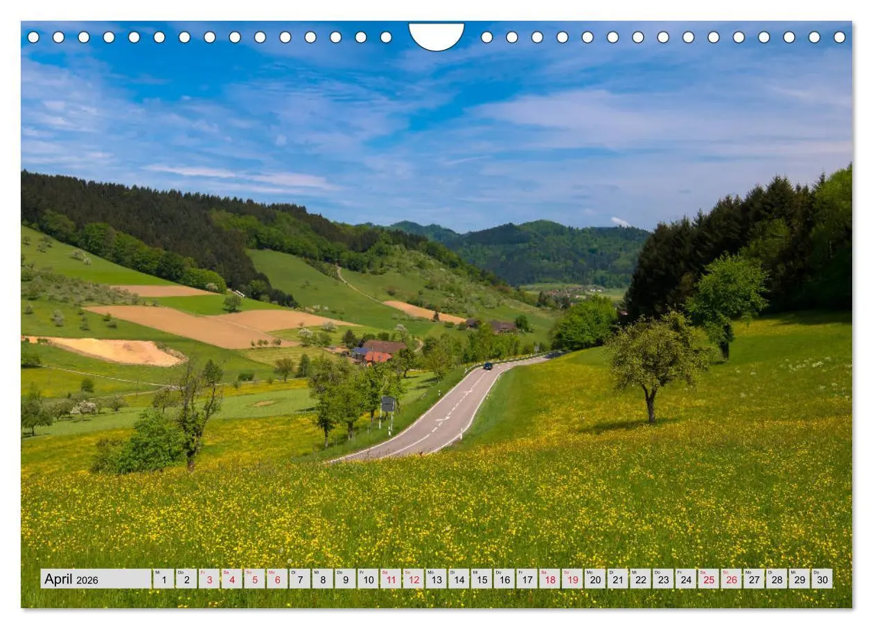 Bild: 9783457932223 | Zauberhaftes Kinzigtal (Wandkalender 2026 DIN A4 quer), CALVENDO...