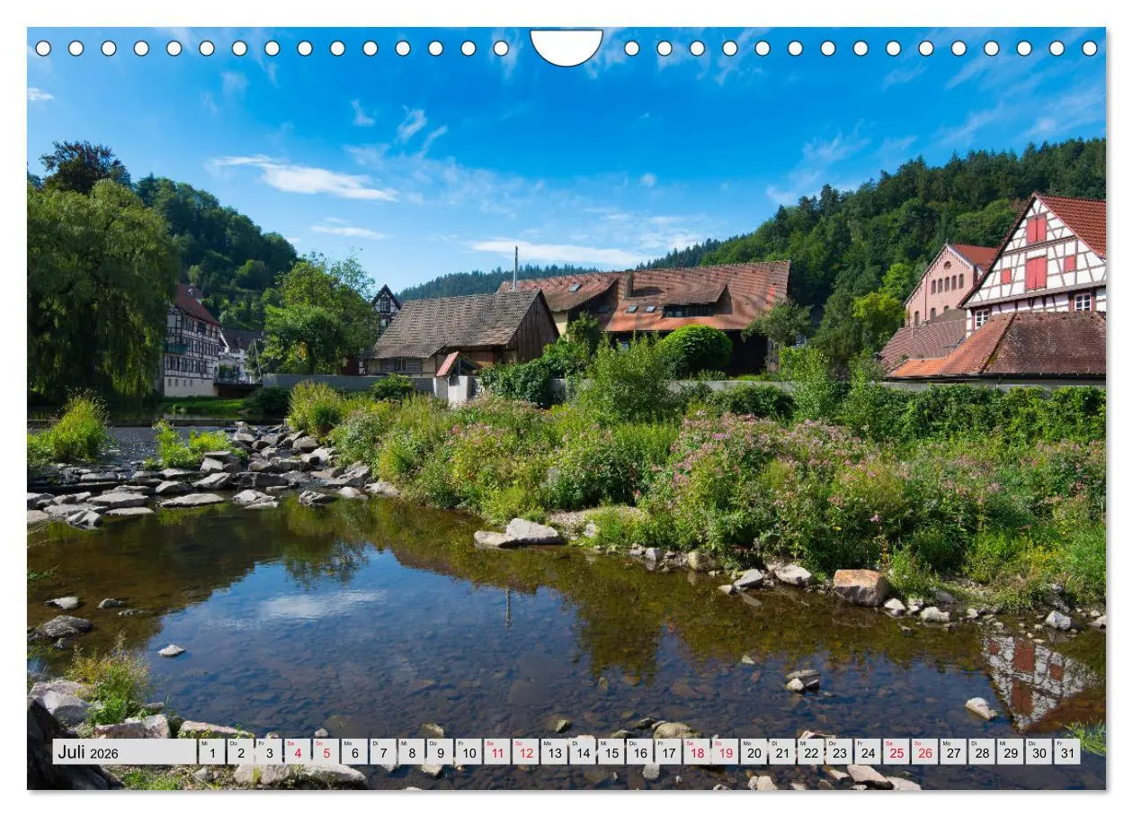Bild: 9783457932223 | Zauberhaftes Kinzigtal (Wandkalender 2026 DIN A4 quer), CALVENDO...