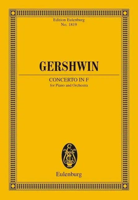 Cover: 9783795762223 | Konzert in F | Klavier und Orchester. Studienpartitur. | Buch | 130 S.