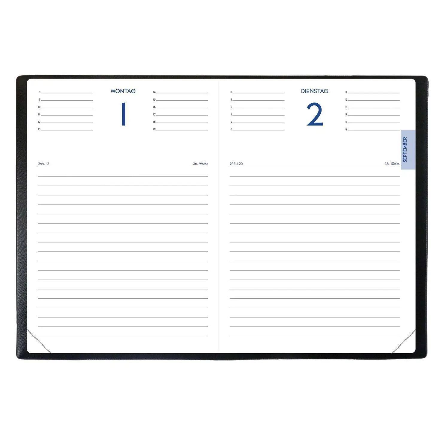 Bild: 3371010452323 | Schülerkalender FORUM Silk schwarz 2025/2026 | Schülerkalender | Vadis