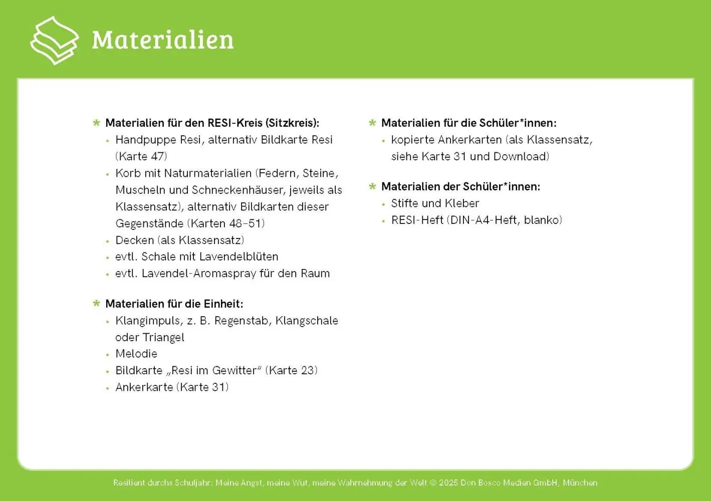 Bild: 4260694922323 | Resilient durchs Schuljahr: Meine Angst, meine Wut, meine...