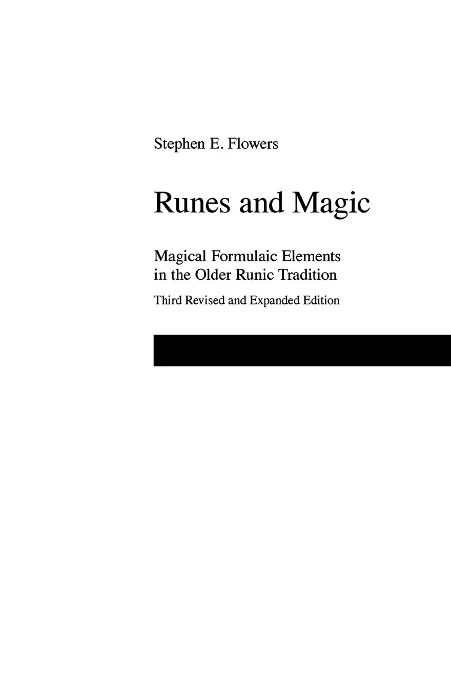Cover: 9781885972323 | Runes and Magic | Stephen E Flowers | Taschenbuch | Englisch | 2011