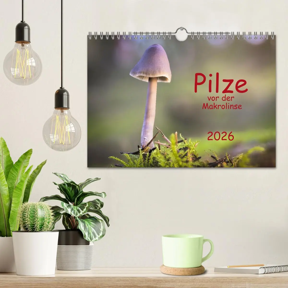 Bild: 9783457542323 | Pilze vor der Makrolinse 2026 (Wandkalender 2026 DIN A4 quer),...