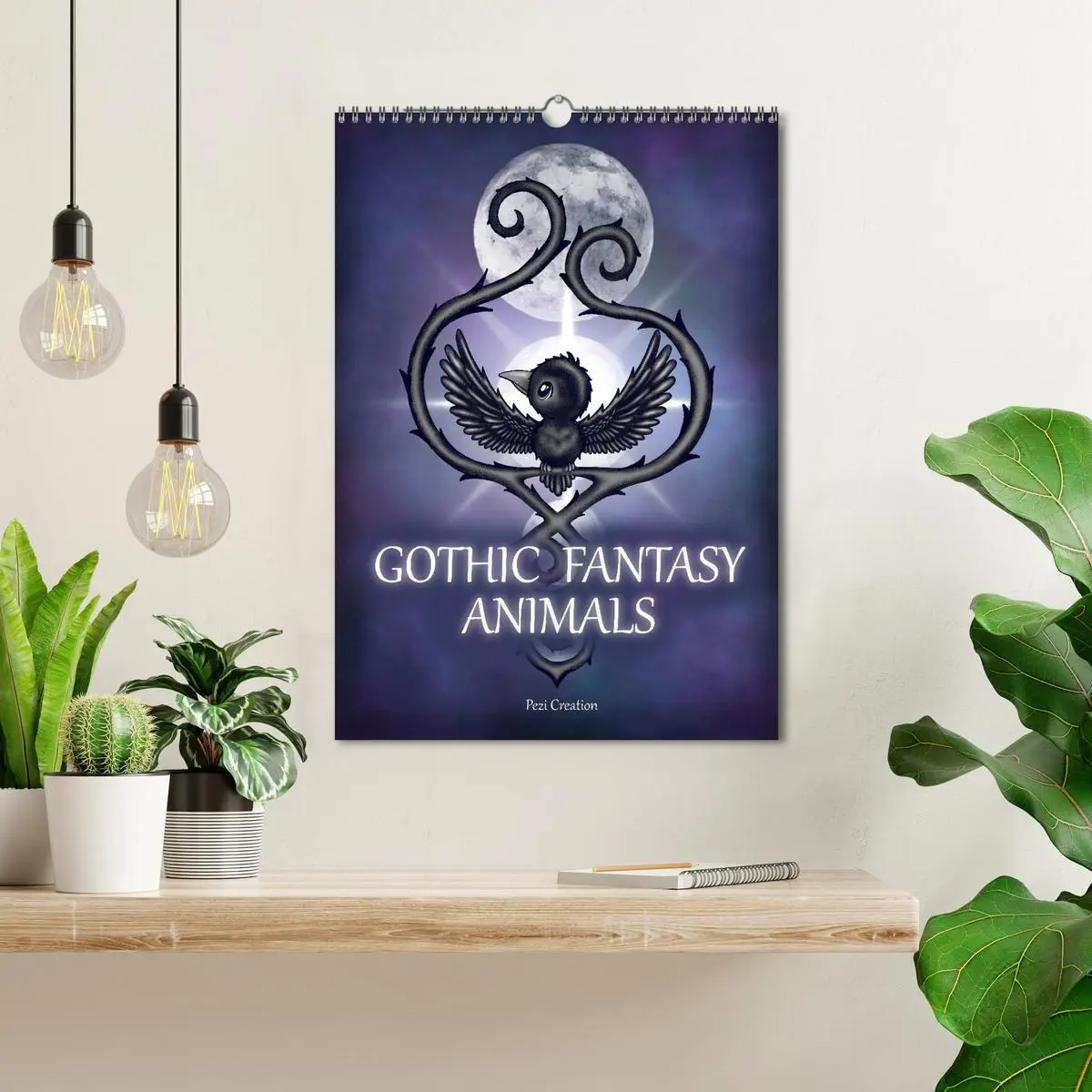 Bild: 9783516632323 | Gothic Fantasy Animals (Wall Calendar 2026 DIN A3 portrait),...