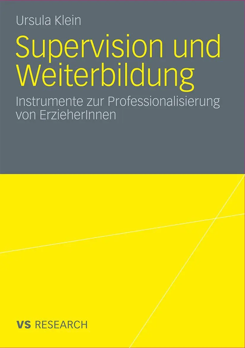 Cover: 9783531172323 | Supervision und Weiterbildung | Ursula Klein | Taschenbuch | 189 S.