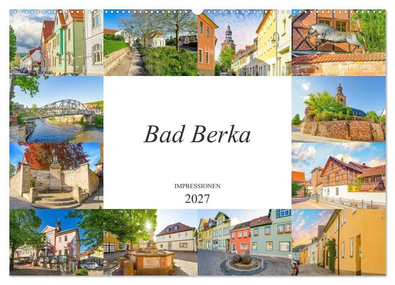 Cover: 9783569652323 | Bad Berka Impressionen (Wandkalender 2027 DIN A2 quer), CALVENDO...