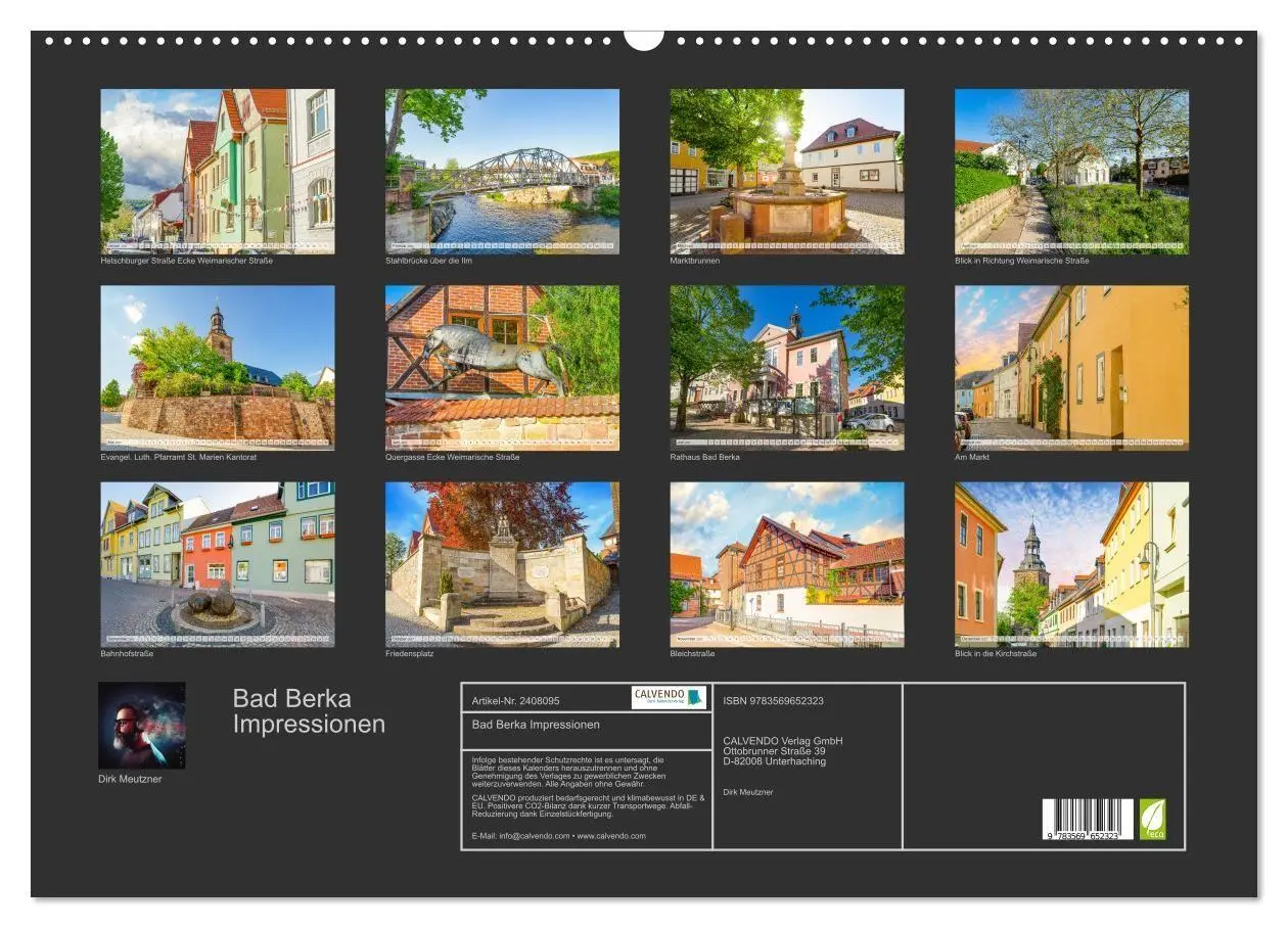 Bild: 9783569652323 | Bad Berka Impressionen (Wandkalender 2027 DIN A2 quer), CALVENDO...