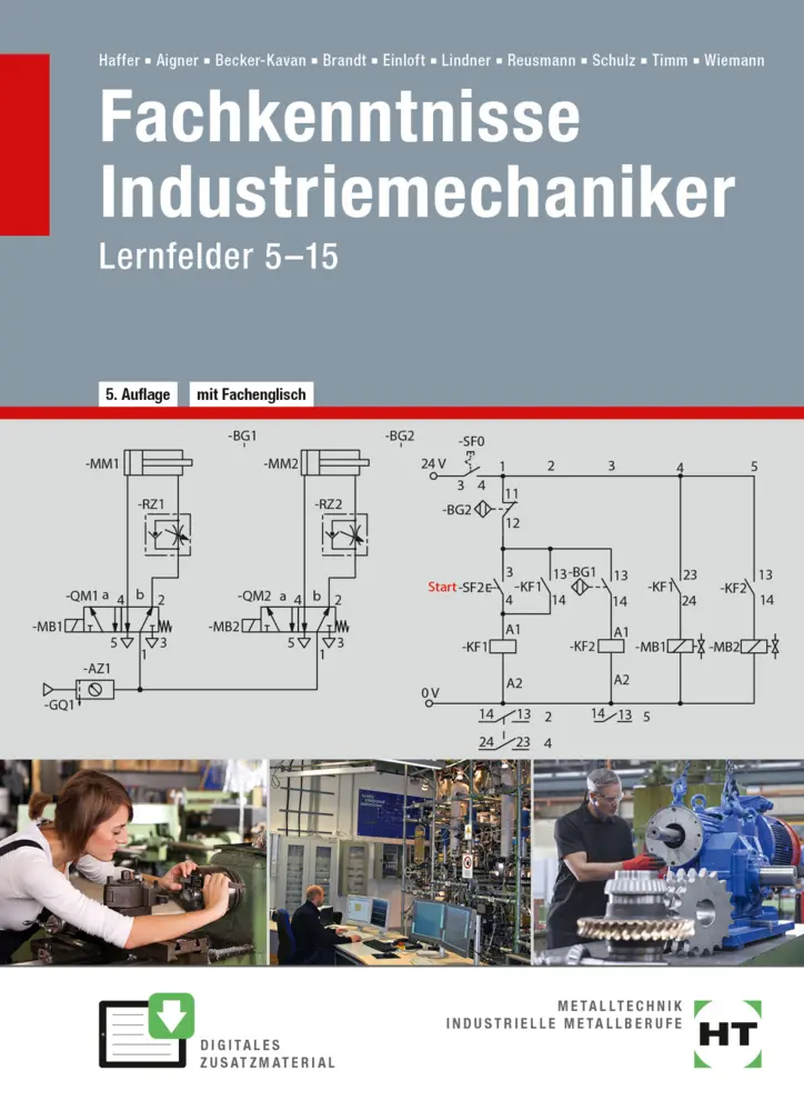 Cover: 9783582662323 | eBook inside: Buch und eBook Fachkenntnisse Industriemechaniker | Buch