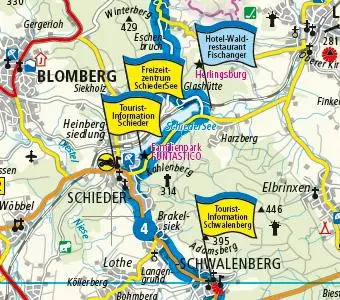 Bild: 9783747302323 | Motorradkarte Weserbergland - Teutoburger Wald 1:200 000 | Deutsch