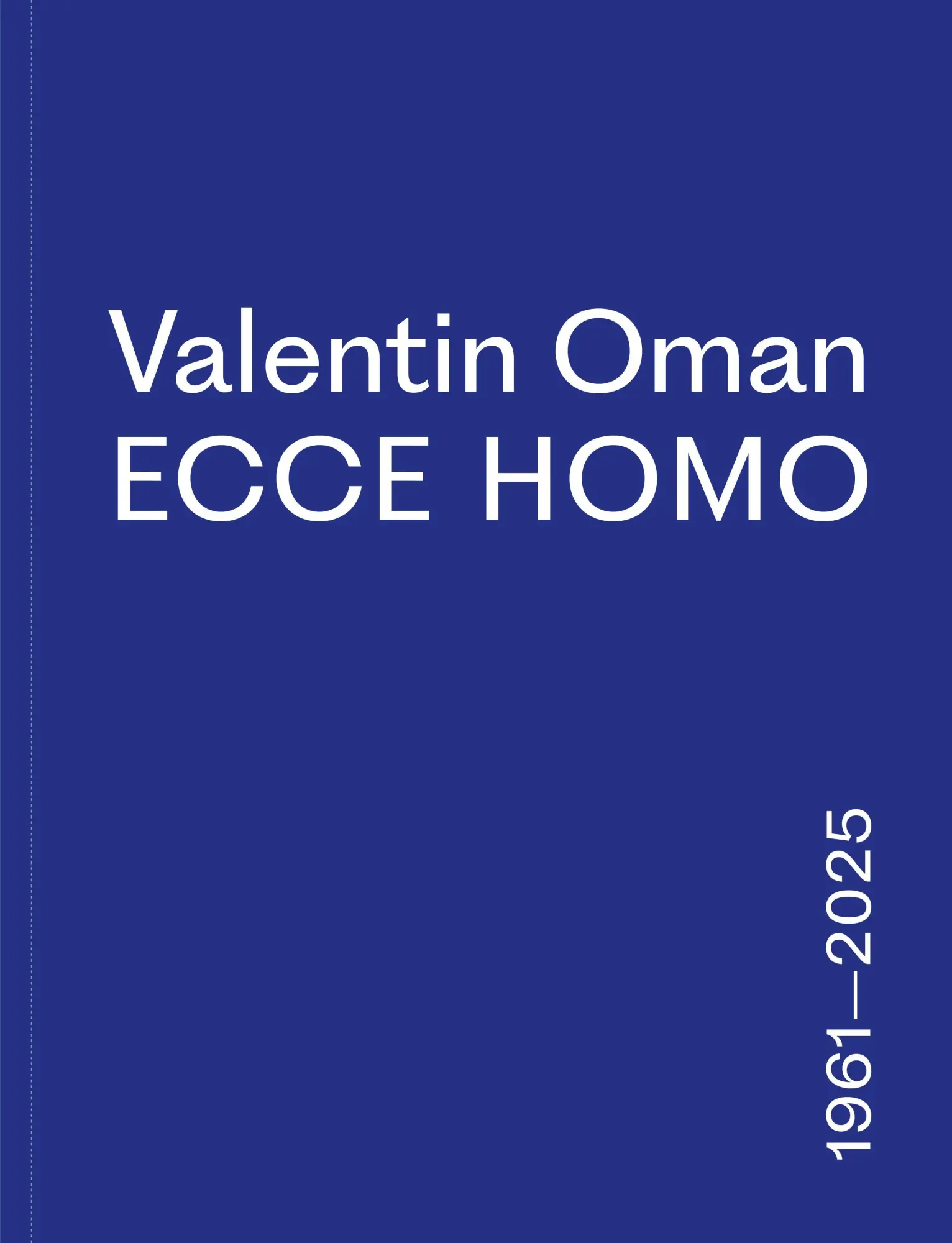 Cover: 9783991532323 | Valentin Oman | ECCE HOMO | Valentin Oman (u. a.) | Buch | 768 S.