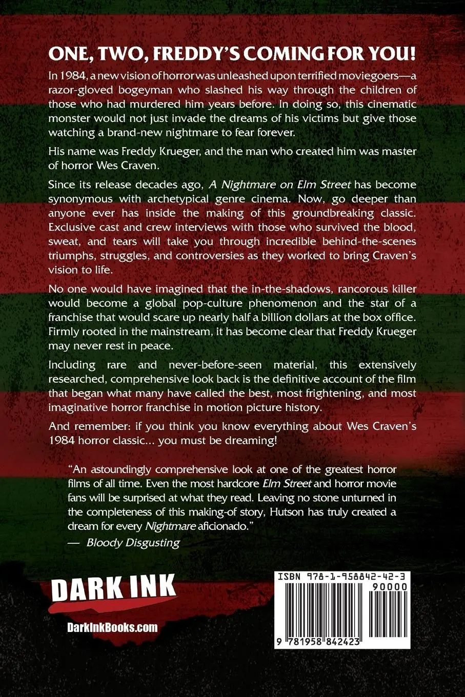 Rückseite: 9781958842423 | Never Sleep Again The Elm Street Legacy | Thommy Hutson | Taschenbuch