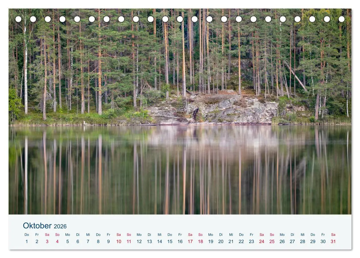 Bild: 9783457772423 | Finnland, Rund um Mikkeli (Tischkalender 2026 DIN A5 quer),...