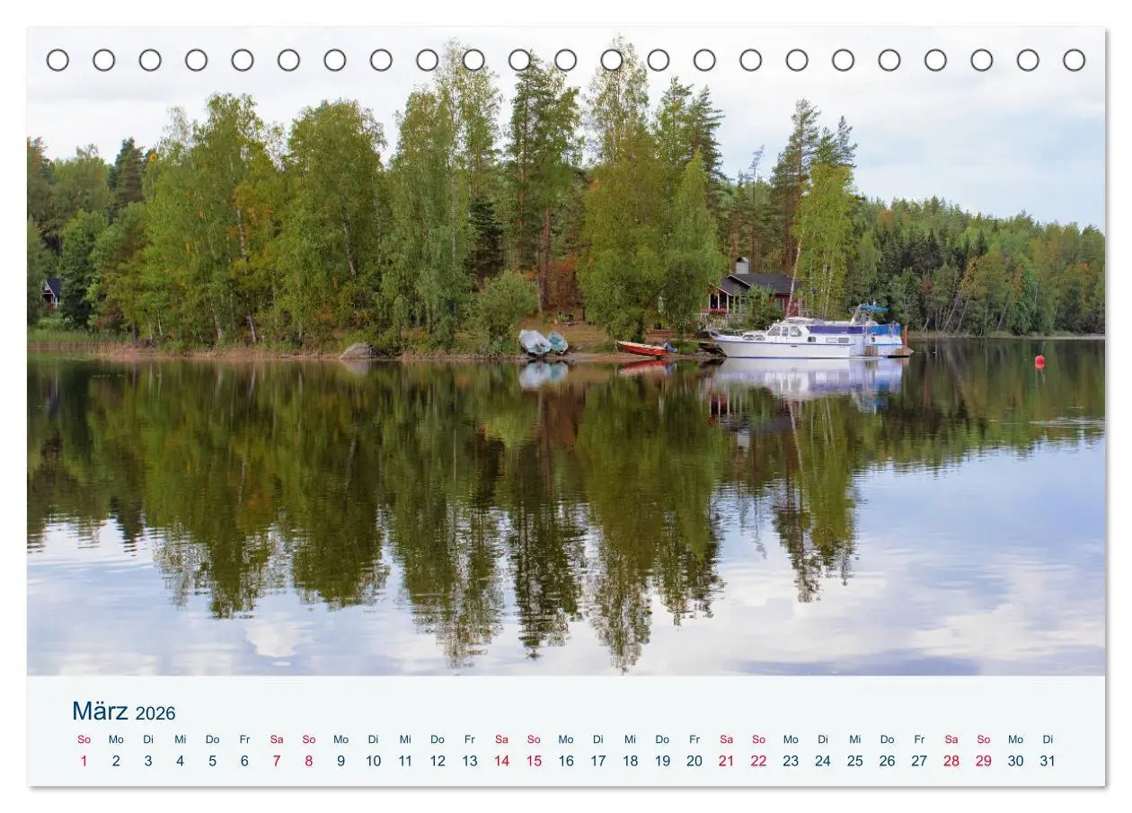 Bild: 9783457772423 | Finnland, Rund um Mikkeli (Tischkalender 2026 DIN A5 quer),...