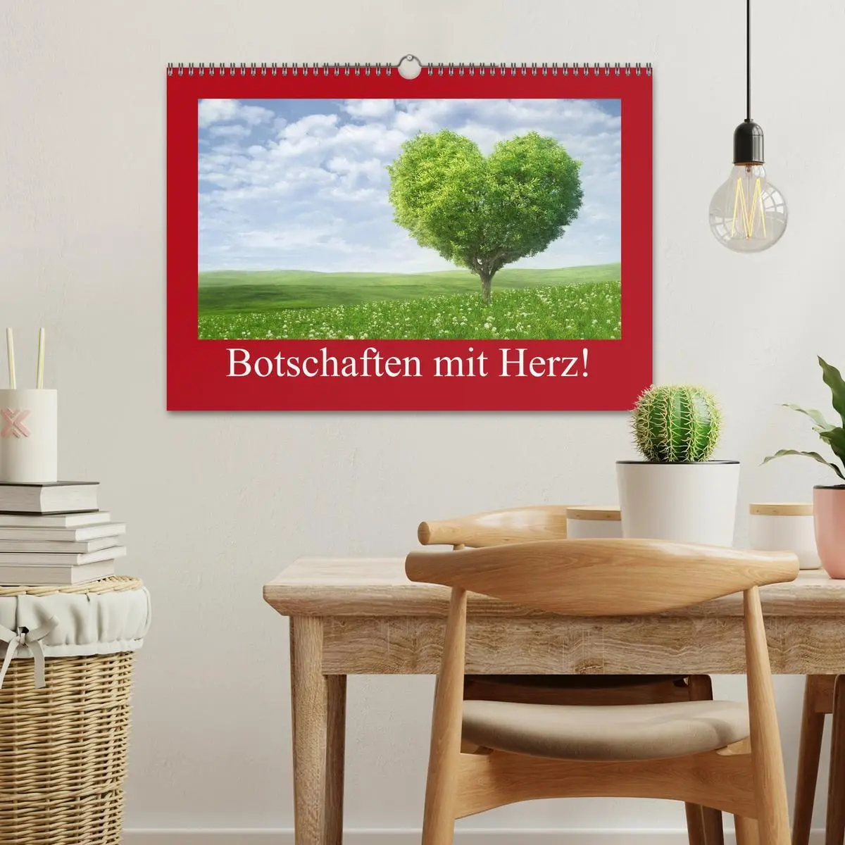 Bild: 9783516002423 | Botschaften mit Herz! (Wandkalender 2026 DIN A3 quer), CALVENDO...